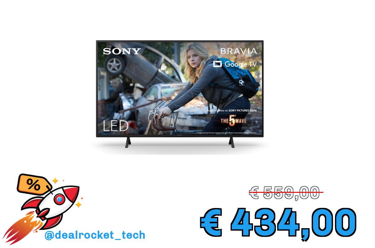 Sony BRAVIA,KD-50X75WL,LED,4K HDR,Google TV,ECO PACK,BRAVIA CORE,Narrow Bezel Design,Nero
