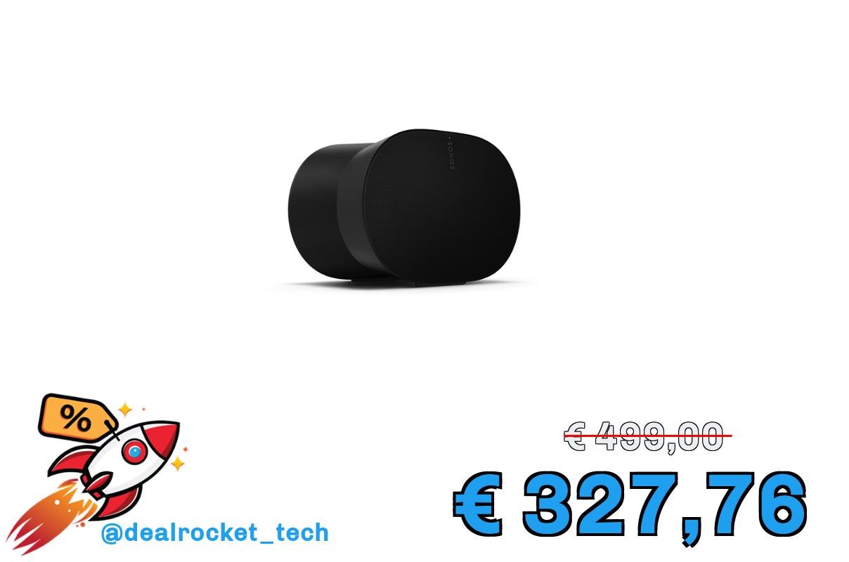 Sonos Era 300 | Smart speaker con audio spaziale, Wi-Fi, Bluetooth, Amazon Alexa, Dolby Atmos - Nero