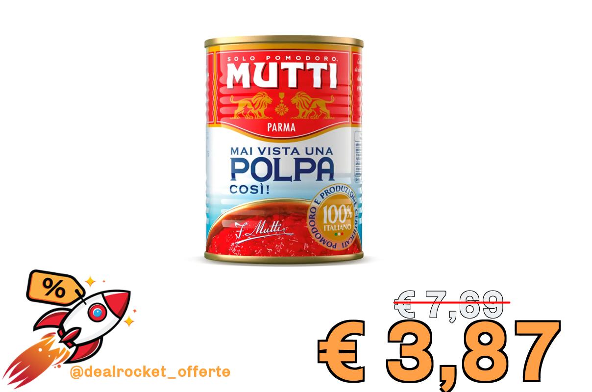 MUTTI - Polpa di Pomodro, 400g, Confezione da 6 unità
