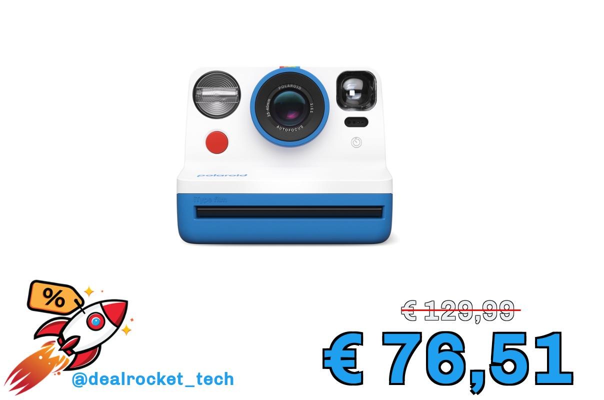 Polaroid Now Fotocamera istantanea - Generation 2 - Blu