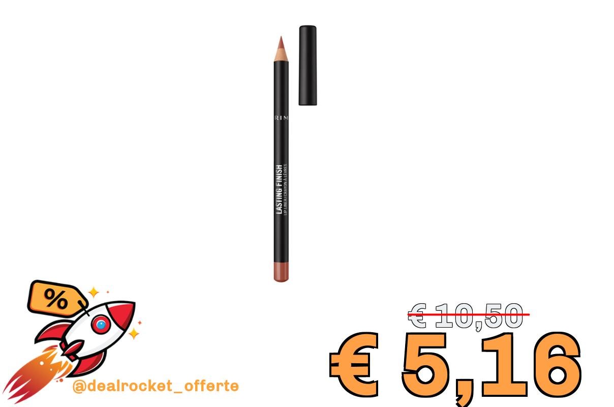 Rimmel London Lasting Finish Matita Labbra, Lunga Durata e Colore Intenso, 725 Tiramisu, 1.2 g