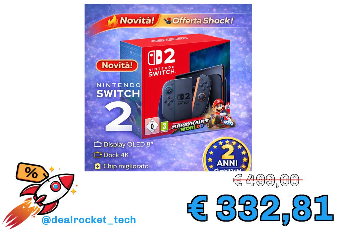 Nintendo Switch 2 + Mario Kart World