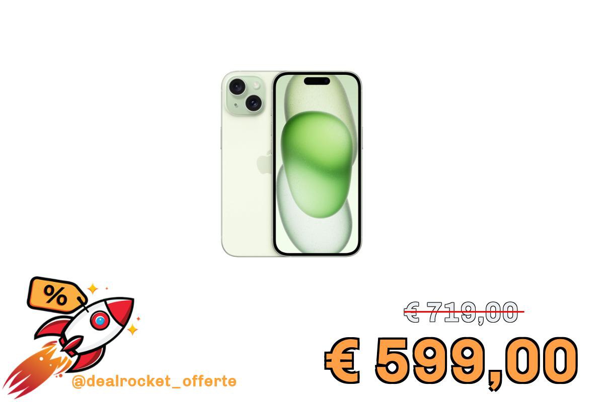 Apple iPhone 15 (128 GB) - verde