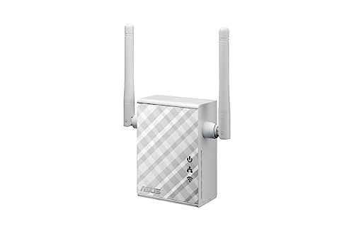 ASUS RP-N12 Range Extender Universale N300, Antenna Esterna, Bianco