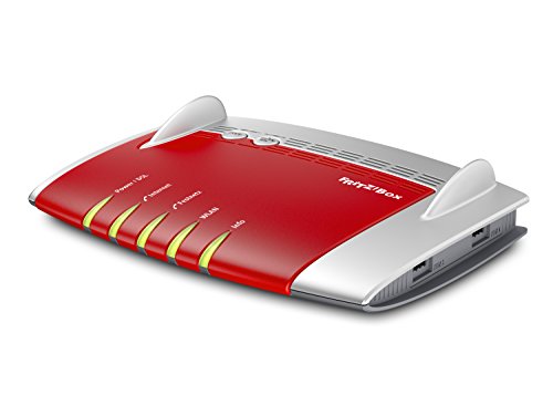 AVM Fritz!Box 7490 – Router WLAN AC + N (VDSL/ADSL, 1.300 Mbit/s (5 GHz), 450 Mbit/s (2,4 GHz), base DECT, Media Server)