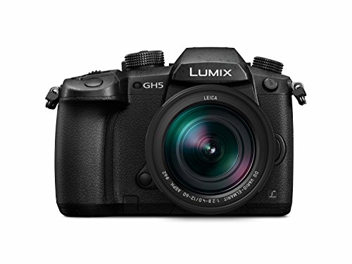 Panasonic Lumix GH5L | Fotocamera ibrida Expert + Obiettivo Panasonic Leica 12-60mm (sensore 4/3 20MP, Dual Stab., Mirino OLED, 4K60p/C4K24p 4:2:2 10bit, Tropicalizzato) Nero – Versione Francese