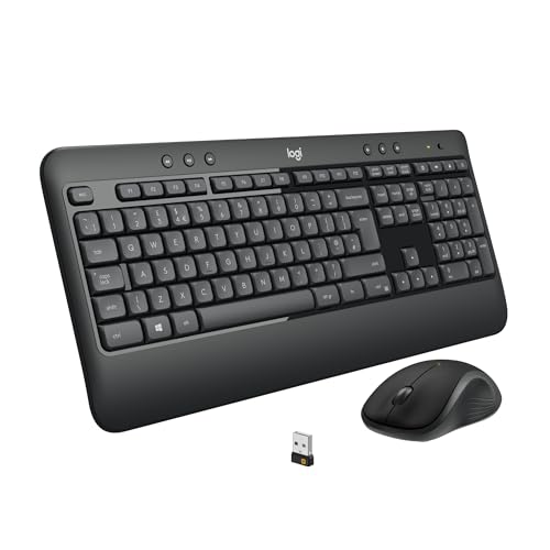 Logitech MK540 Advanced Combo Tastiera e Mouse Wireless per Windows
