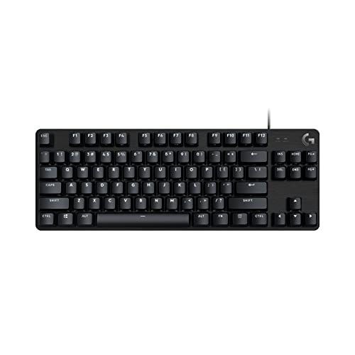 Logitech G G413 TKL SE Tastiera Meccanica Gaming – Tastiera Compatta Retroilluminata con Switch Meccanici Tattili, Layout ‎Francese AZERTY – Nero