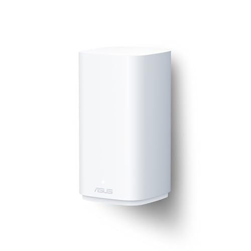 ASUS ZenWiFi BD4 Outdoor, Sistema WiFi 7 mesh Dual-Band B3600 (802.11be) per Esterni, 2,5 Gbps, Copertura fino a 235 Metri Quadri, Due Porte 2,5G, AI WAN, Resistente alle Intemperie, Bianco