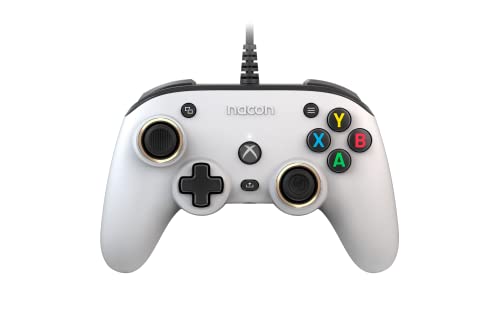 NACON Pro Compact Controller Xbox Serie X Wired -licenza ufficiale Microsoft, programmabile, ergonomico, 3D sound