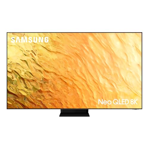 Samsung TV 85″ QE85QN800BTXZT NEO QLED 8K, Quantum Matrix Pro, mini LED, Processore Neural Quantum 8K, Infinity One Design, Attachable Slim One Connect, Dolby Atmos e OTS+