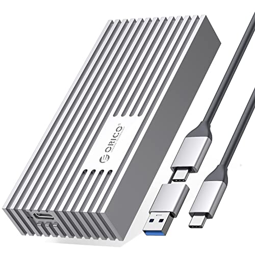 ORICO Case SSD M.2 NVMe 40Gbps USB4 Thunderbolt fino a 2800 MB/s da M.2 a USB-C PCIe 3.0×4 per NVMe M-Key 4TB SSD 2280, Alluminio M2 Enclosure Supporto Thunderbolt 3/4 USB3.2/3.1/3.0/Tipo C -M234SV