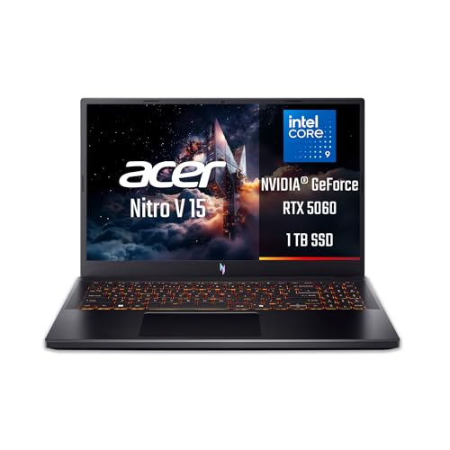 Acer Nitro V 15 | Notebook Gaming | 15.6″ | Core 9 | RTX 5060 | 16GB | 1 TB