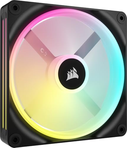 CORSAIR iCUE LINK QX140 RGB Cupola Magnetica da 140 mm Ventola – Nero