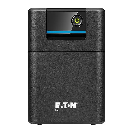 Eaton UPS 5E Gen2 900 USB IEC – Gruppo di continuità line-interactive – 5E900UI – 900 VA (4 prese IEC-C13, silenzioso, software di spegnimento)