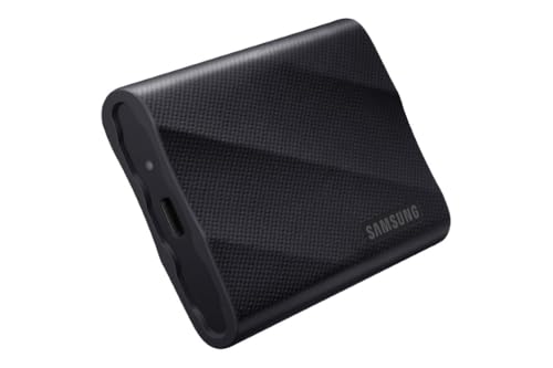Samsung Memorie T9 MU-PG1T0B SSD Esterno Portatile da 1TB, USB 3.2 Gen 2×2, 20 Gbps, Nero