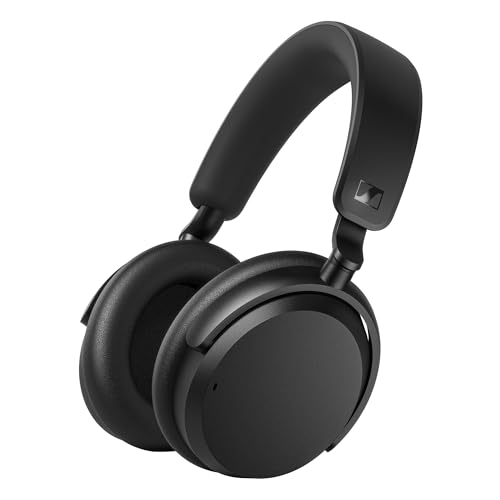 Sennheiser ACCENTUM cuffie bluetooth senza fili – Durata della batteria di 50 ore, audio di alta qualità, cancellazione ibrida del rumore (ANC) e comfort per tutto il giorno, Nero