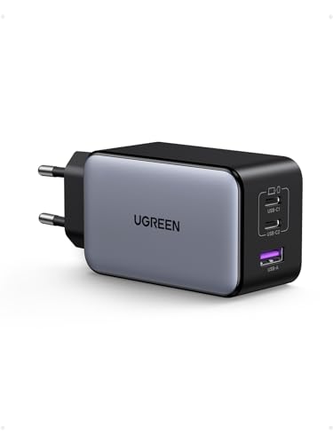 UGREEN Nexode 100W Caricatore USB C Caricabatteria Multiporte GAN Compatibile con iPhone 17 Pro Max Air 16 15 14 13 Galaxy S26 25 24 Pixel 10 Pro iPad MacBook M5 M4 Steam Deck