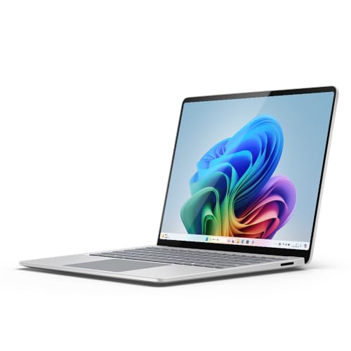 Microsoft Surface Laptop | Copilot+ PC | 15” Touchscreen | Snapdragon® X Elite | 16GB RAM | 256GB SSD | Ultimo modello, 7a edizione | Platino