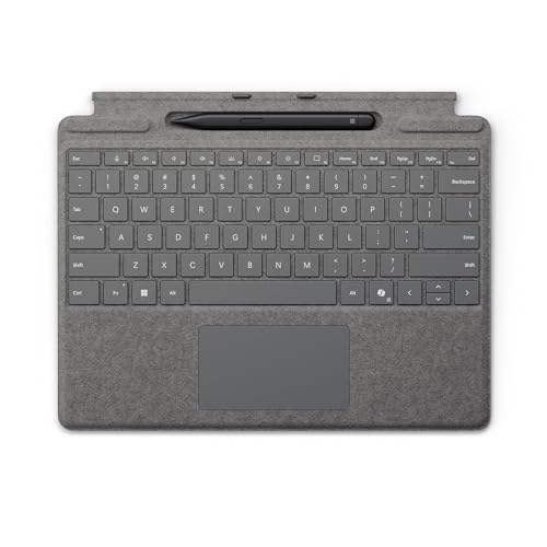Tastiera Surface Pro 13″ Keyboard con Slim Pen – Platino