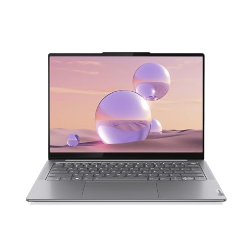 Lenovo Yoga Slim 7 14IMH9 – Computer portatile 14” WUXGA OLED (Intel Core Ultra 5 125H, RAM 16GB, SSD 512GB, Intel Arc Graphics,Windows 11 Home) Tastiera retroilluminata AZERTY FR – Lunare Grigio