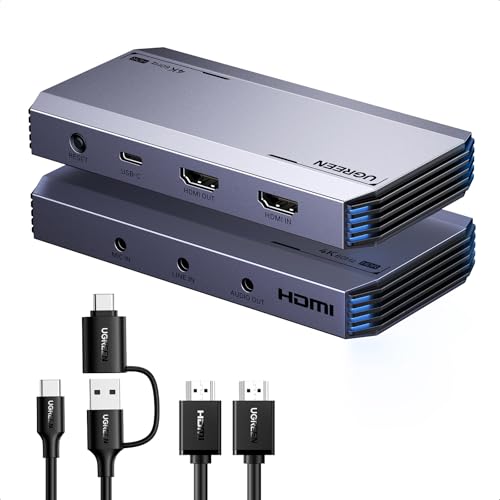 UGREEN Scheda Acquisizione Video HDMI 4K60Hz 2K144Hz HDR VRR USB 3.0