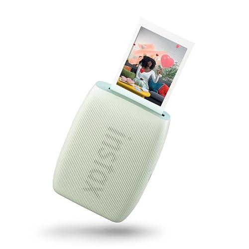 Fujifilm Instax mini Link 3 Sage Green – Mini Stampante per Smartphone, Stampa ad Alta Velocità, Effetti AR 3D Integrati, Modalità Click to Collage, Dimensioni Immagine 62 x 46 mm