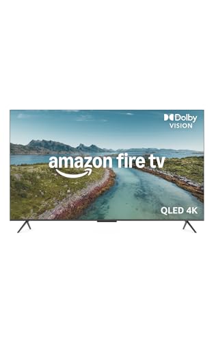 Amazon Fire TV serie Omni QLED da 50″ (ultimo modello), smart TV 4K Ultra HD, HDR10+, Dolby Vision, Dolby Audio, processore quad-core, controllo vocale con Alexa