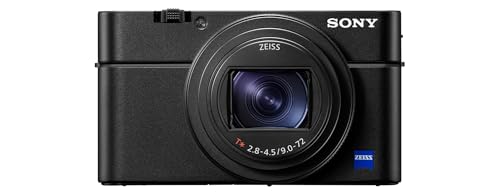 Sony DSC-RX100M7 – 24-200mm f/2.8-4.5 Zoom Compatto (Sensore da 1.0″, AF Avanzato, 4K HDR, E-Mount Non Applicabile, Ideale per Viaggi e Vlogging, Compatibile con Accessori Sony RX)