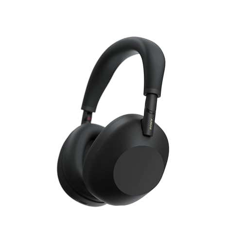 Sony WH-1000XM6 Cuffie wireless Premium con cancellazione del rumore, audio Hi-Res, massimo comfort, design pieghevole, custodia resistente, batteria da 30 ore NC On, iOS e Android – Black