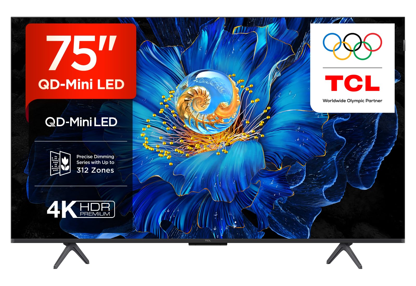 TCL 75C61KS – Smart TV QD‑Mini LED 4K HDR10+ da 75″, Google TV
