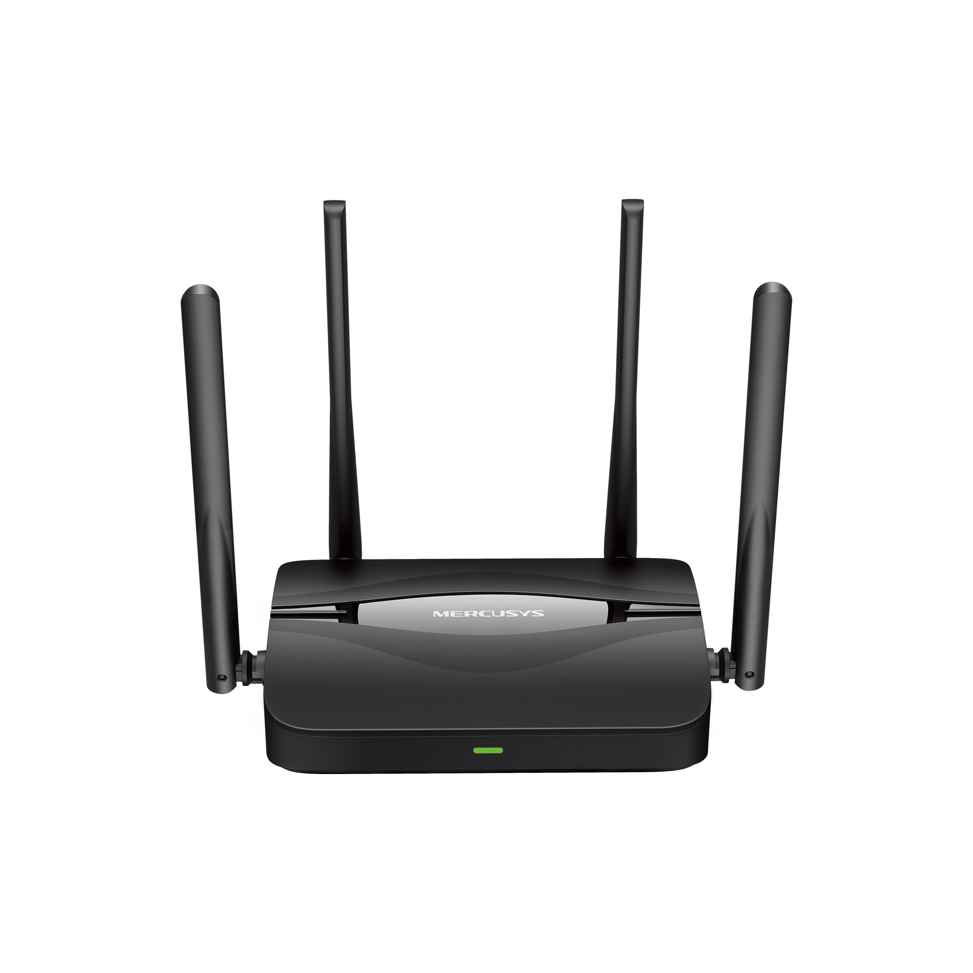 Mercusys TP-Link MR25BE Router WiFi 7 BE3600Mbps Dual-Band, 4 Porte Gigabit, 4 Antenne Ad Alto Guadagno, Canali 160MHz, 4K-QAM, MLO, Sicurezza WPA3, Controllo da APP, VPN, non supporta xDSL
