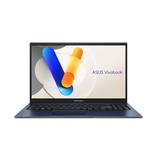 ASUS Vivobook 15 F1504VA, Notebook con Monitor da 15.6″ Anti-glare, 60Hz, Intel® Core™ 7 150U, RAM 16GB, 512GB SSD, Win11 Home, Blu