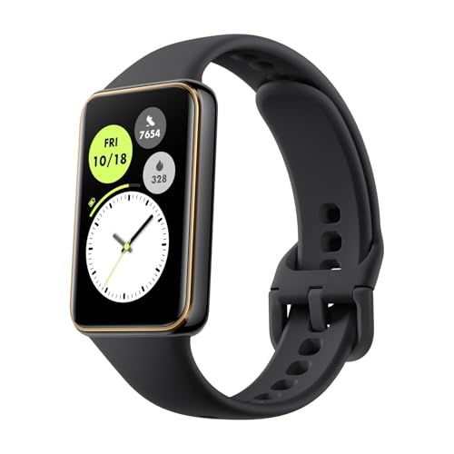 HONOR Band 10 Smartwatch, 96 Modalità Sport, 1.57″ 60Hz orologio digitale, 5ATM, 14 Giorni Durata Della Batteria, SpO2, Frequenza Cardiaca, Compatibile con Android e iOS, Nero