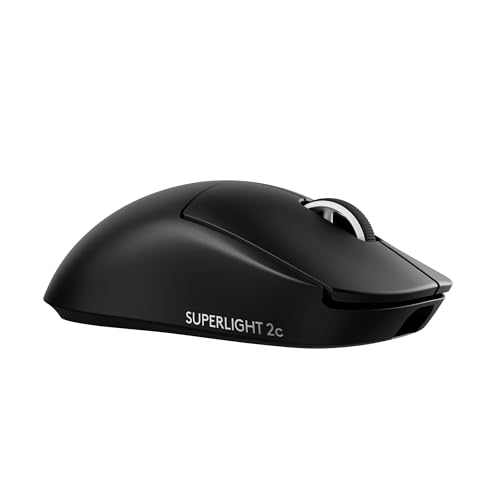 Logitech G PRO X SUPERLIGHT 2c, mouse gaming wireless mouse compatto – Nero