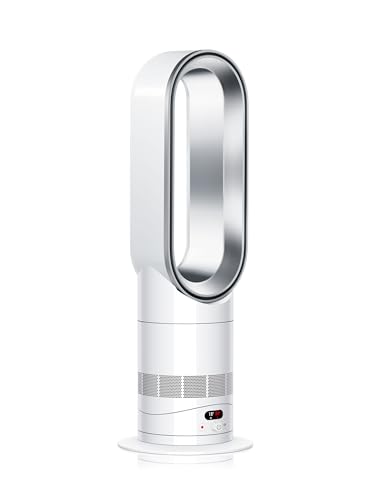 Dyson Hot+Cool™ HF1 Purificatore Termventilatore Senza Pale – Riscaldamento Rapido di Tutto l’Ambiente e Raffrescamento Potente, Controllo tramite App e Telecomando con Funzione di Pre‑Riscaldamento