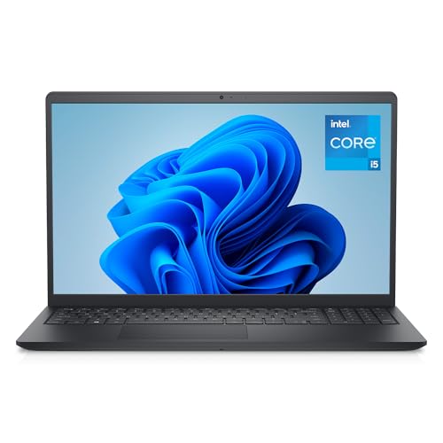 Dell 15 Laptop DC15250, 15,6″ FHD 120Hz Antiriflesso, Intel Core i5-1334U, 16GB RAM, 512GB SSD, Intel UHD, Windows 11 Home, QWERTY Italiano, Carbon Black (Caricatore venduto separatamente)