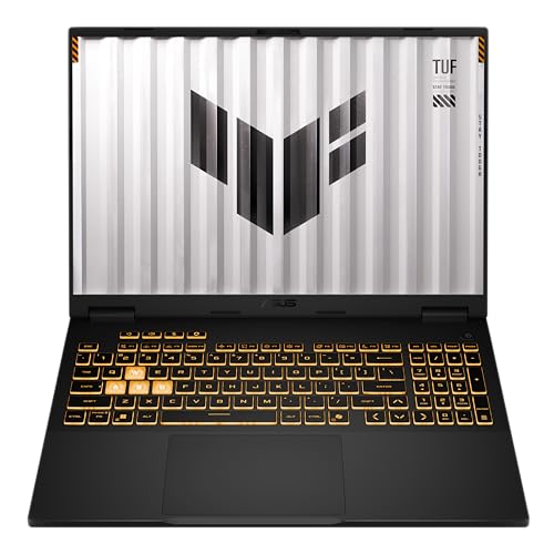 ASUS TUF Gaming F16 FX608JMI#B0GQH7ZDN4, Notebook con display 16″ IPS Anti-glare, 144Hz, Intel® Core™ i7 Processor 14650HX, Nvidia GeForce RTX 5060, RAM 16GB, 1TB SSD, WIN11 Home, Grigio