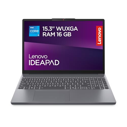 Lenovo IdeaPad Slim 3 Notebook 15″ IPS (1920×1200) Intel Core i5-13420H, 16GB RAM DDR5, 512GB SSD, WiFi 6, Windows 11 Home, Laptop Sottile per Lavoro, Studio e Multitasking