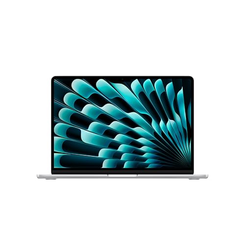 Apple MacBook Air 13” con chip M5: progettato per l’AI, display Liquid Retina da 13,6”, 16GB di memoria unificata, 512 GB di archiviazione SSD, 10 CPU, 8 GPU, Wi Fi 7 – Argento