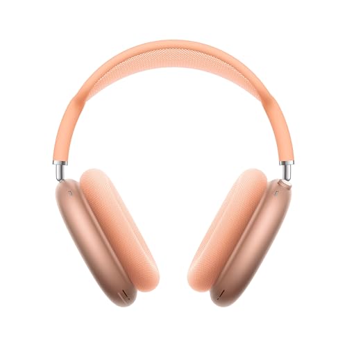 Apple AirPods Max 2, Cuffie wireless over-ear, Cancellazione attiva del rumore, Audio adattivo, Audio spaziale personalizzato, Traduzione in tempo reale – Arancione