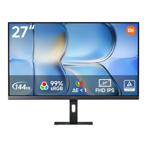 XIAOMI Monitor Gaming 27 Pollici, FHD 144Hz, Free Sync, IPS, P27FDA-RAGL