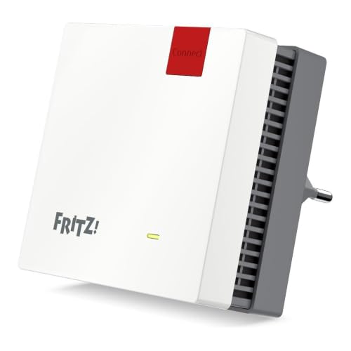 FRITZ!Mesh Wi-Fi Extender 1600 | Tecnologia Mesh | Wi-Fi 6 fino 3 Gbit/s
