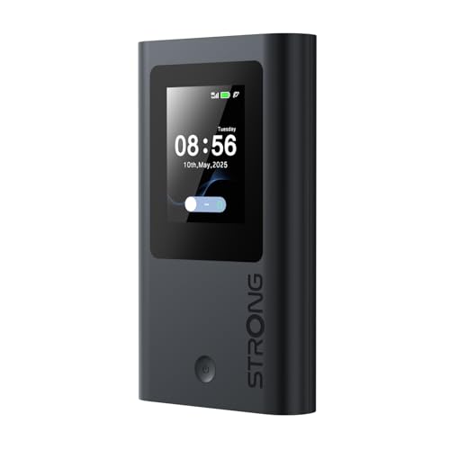 STRONG 5G+ HOPI Router 5G Portatile senza SIM fisica, WiFi 6 AX1800