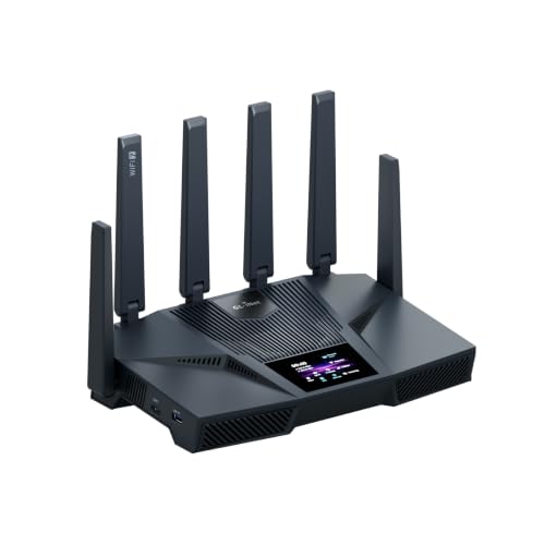 GL.iNet Flint 4 (GL-BE14000) Router Wi-Fi 7 Tri-Band Casa con VPN per SOHO